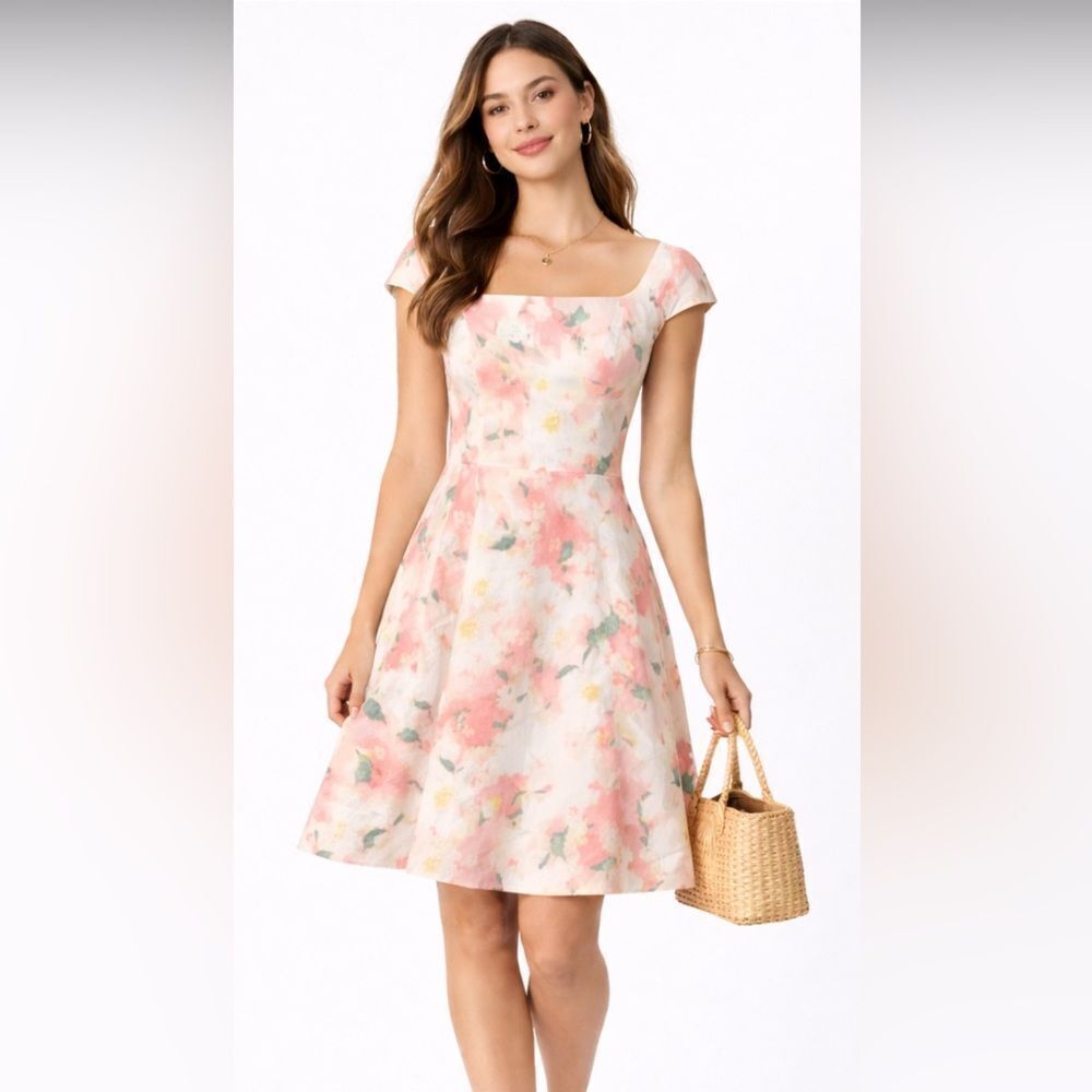 A New Day Floral Fit & Flare Dress – Size 10